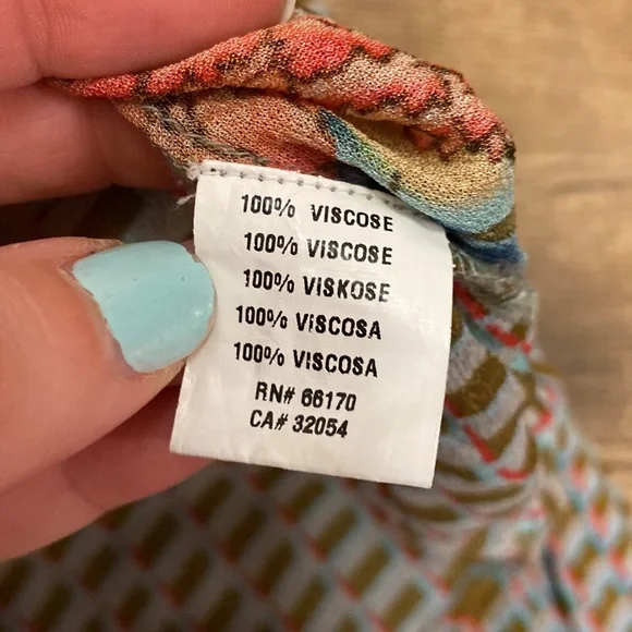 Anthropologie Conditions Apply Retro Peasant Blouse M - Picture 5 of 10